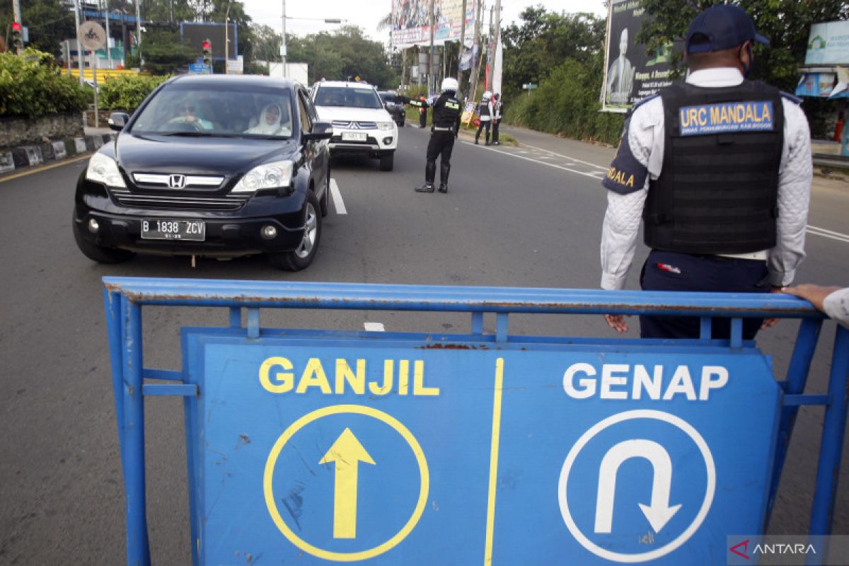 Sistem ganjil-genap Jakarta ditiadakan selama libur lebaran
