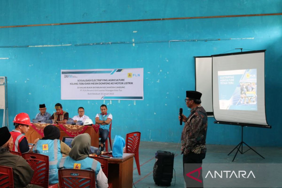 Dorong petani semakin produktif, PLN terus sosialisasikan program electrifying agriculture