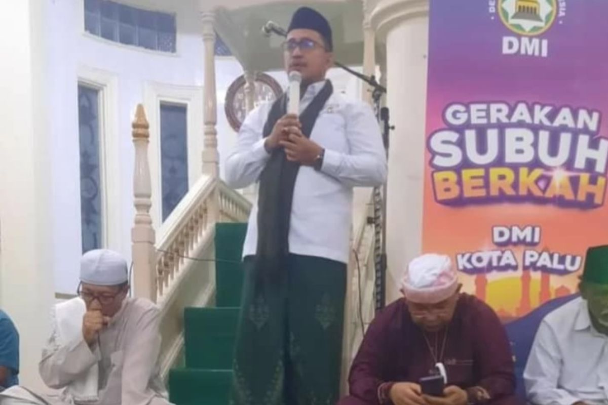 Dewan Masjid Indonesia Kota Palu giatkan Gerakan Subuh Berkah