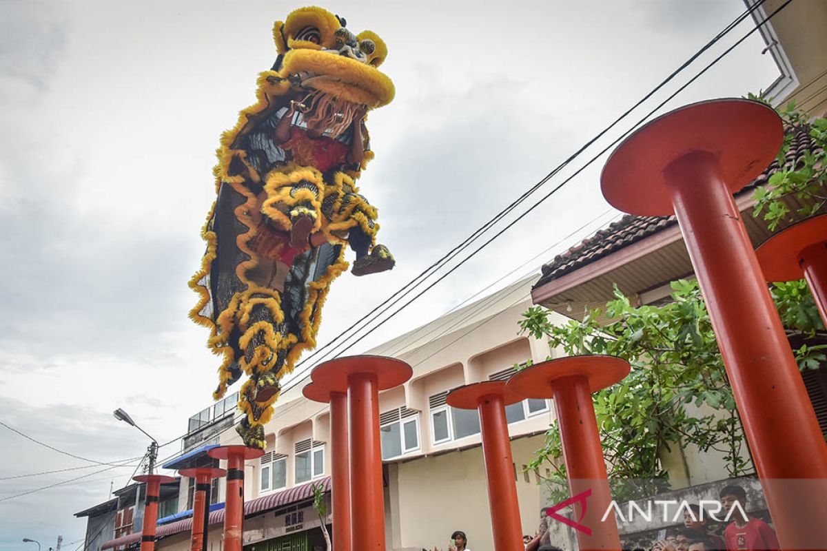 FOTO - Semarak Barongsai Imlek di Aceh, Daerah Serambi Mekkah