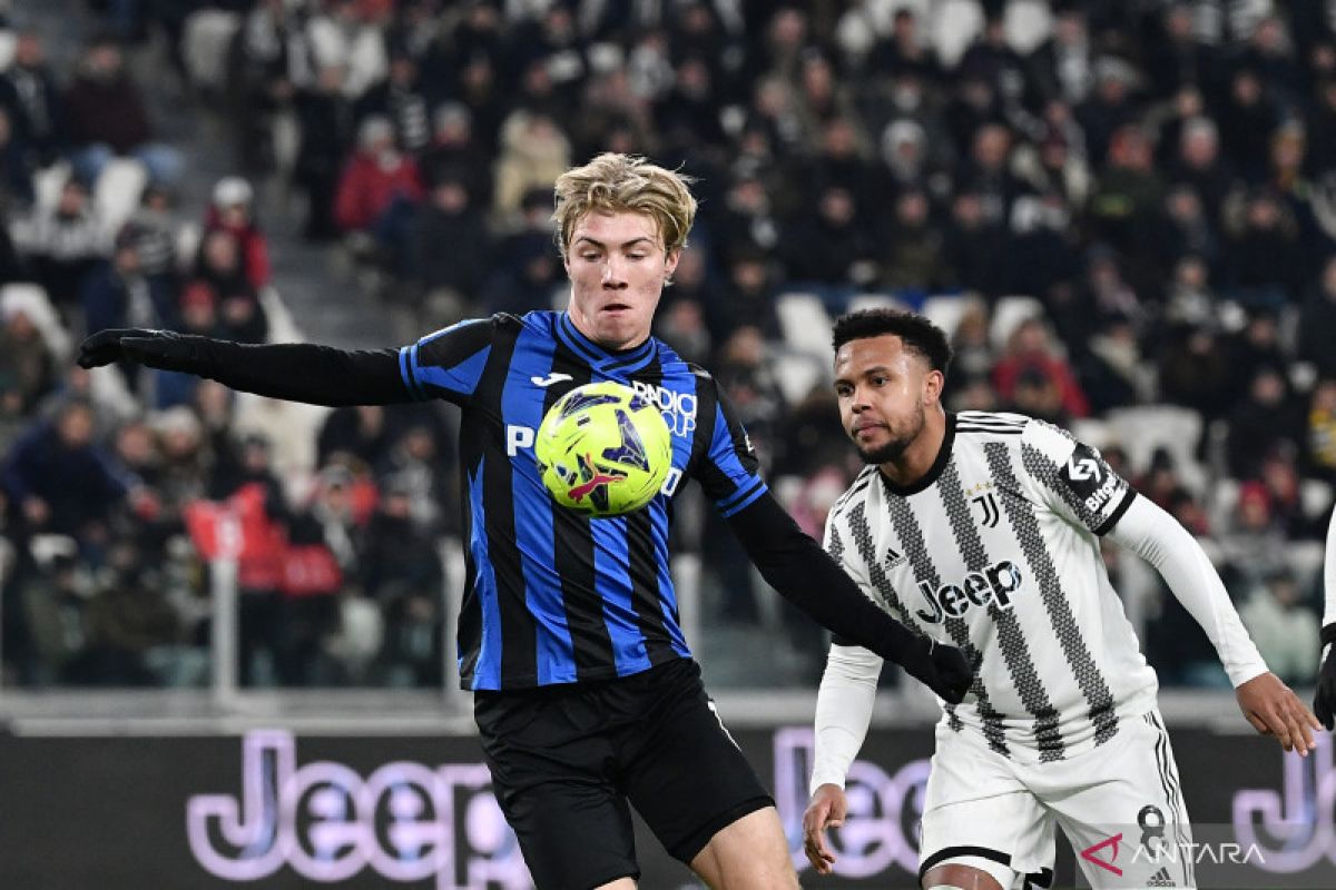 Juventus berbagi poin dengan Atalanta hasil imbang 3-3