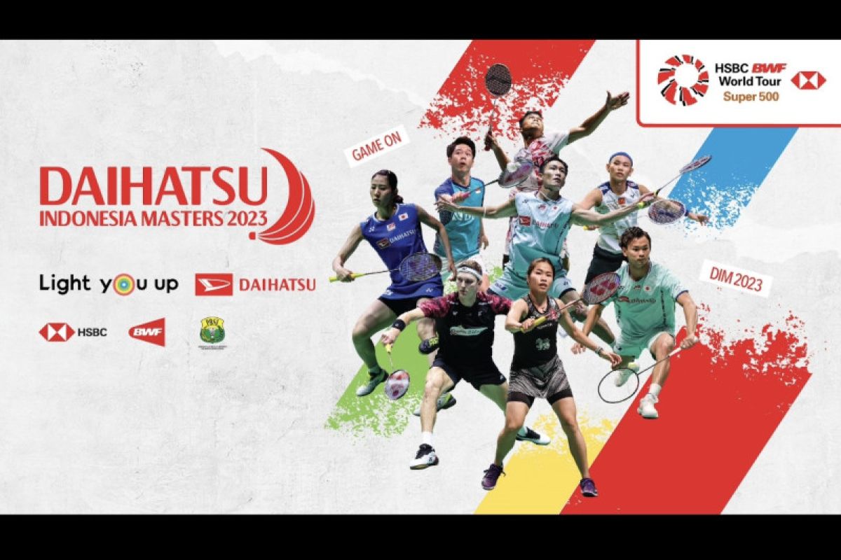 Pebulu tangkis kelas dunia siap berlaga di Daihatsu Indonesia Masters 2023