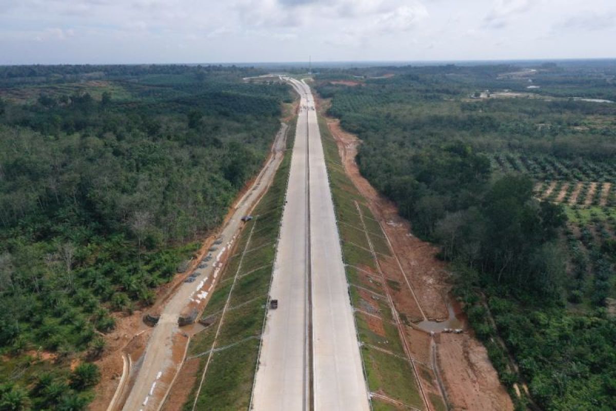 Hutama Karya targetkan lima ruas Tol Trans Sumatera rampung tahun ini
