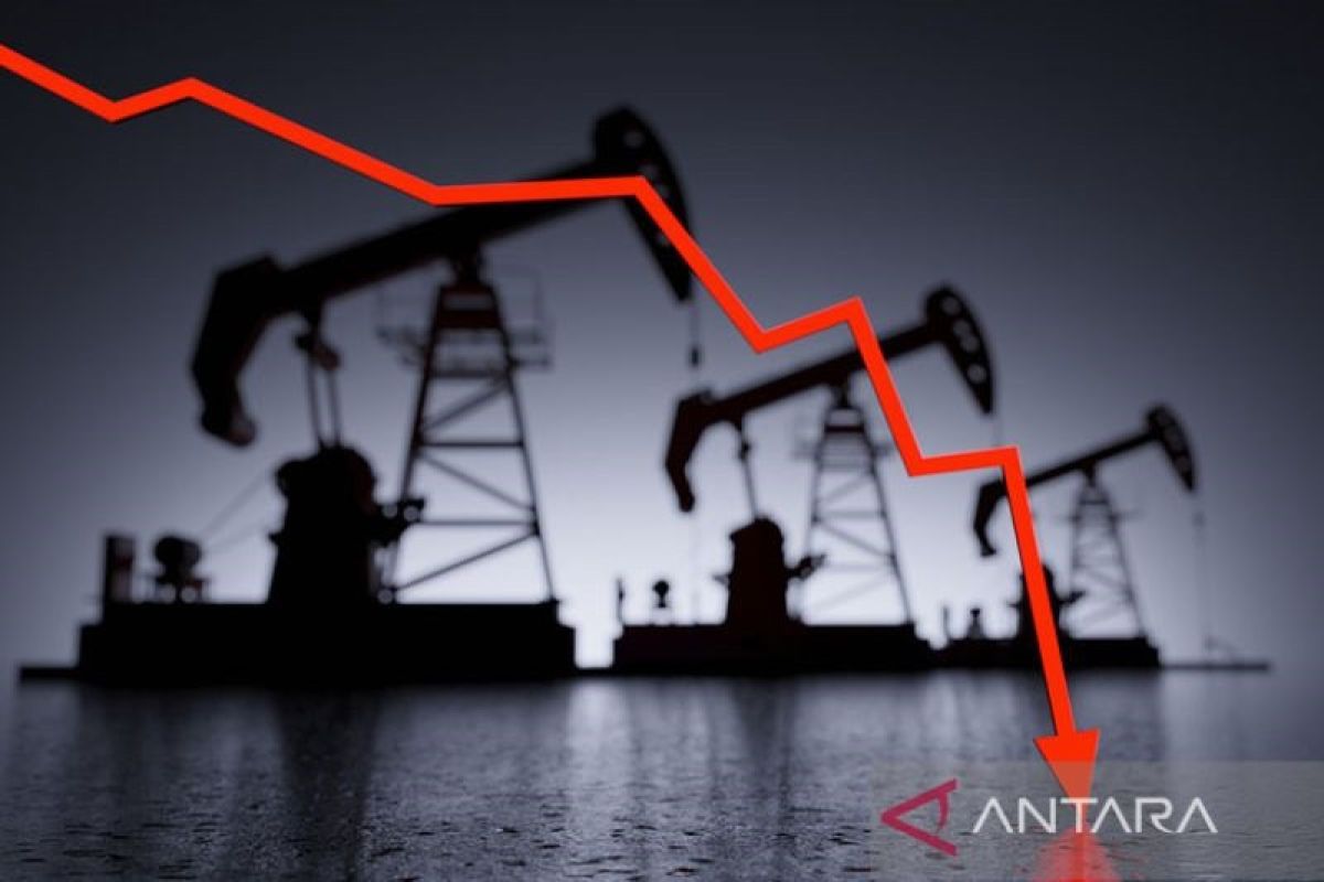 Harga minyak dunia jatuh karena ambil untung di tengah kekhawatiran ekonomi global