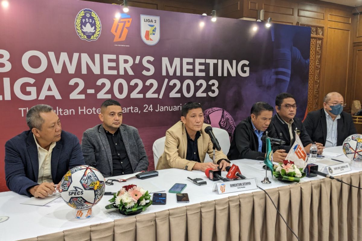 PSSI: Kelanjutan Liga 2 2022-2023 diputuskan di KLB oleh pengurus baru