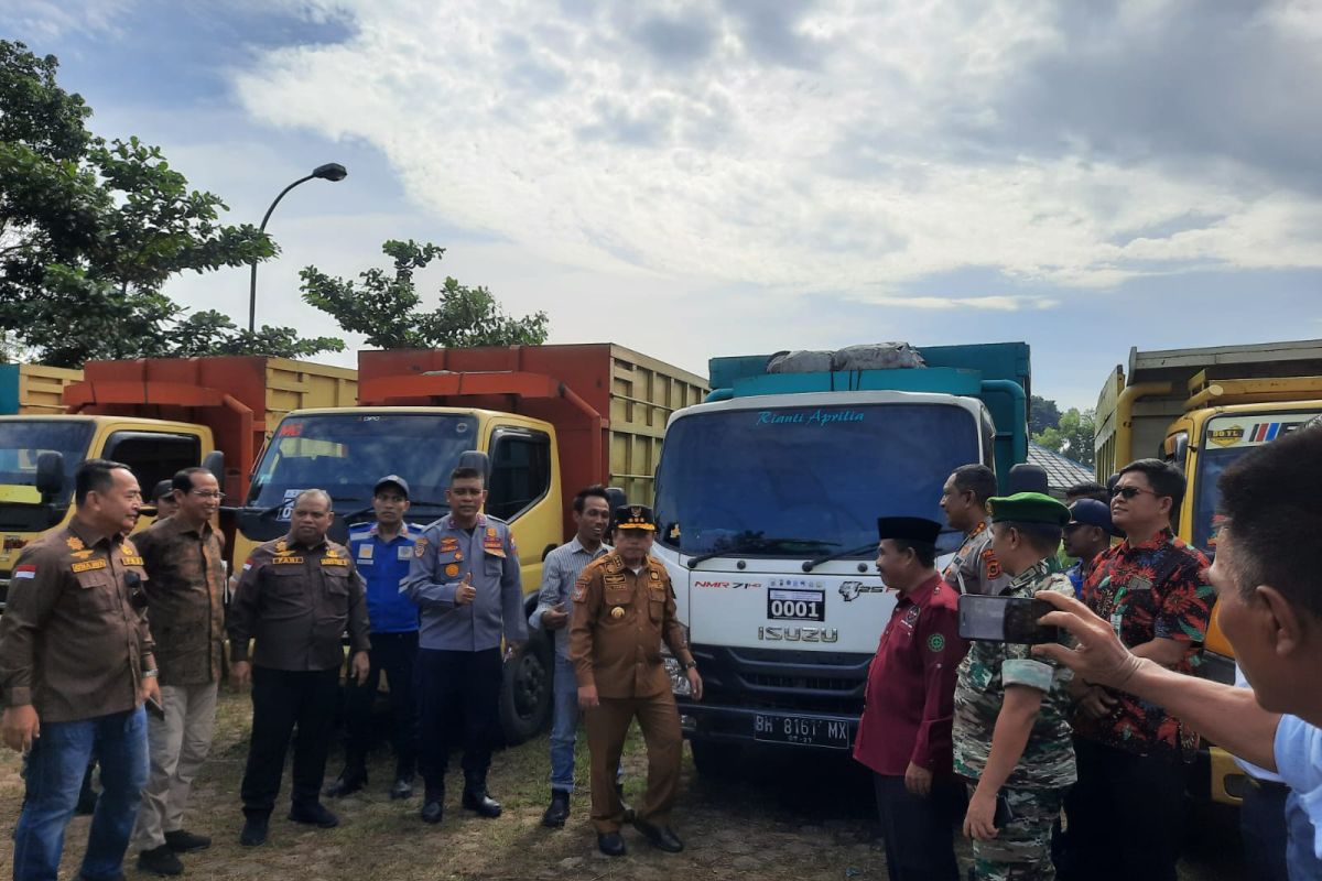 Sekda Jambi akui stiker khusus truk batu bara rawan dipalsukan