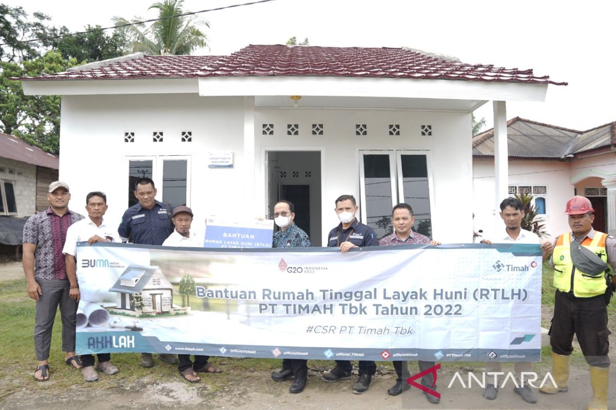 Tahun 2022, PT Timah Tbk Bedah 14 Unit Rumah Tinggal Layak Huni Bagi Masyarakat di Babel dan Kepulauan Riau
