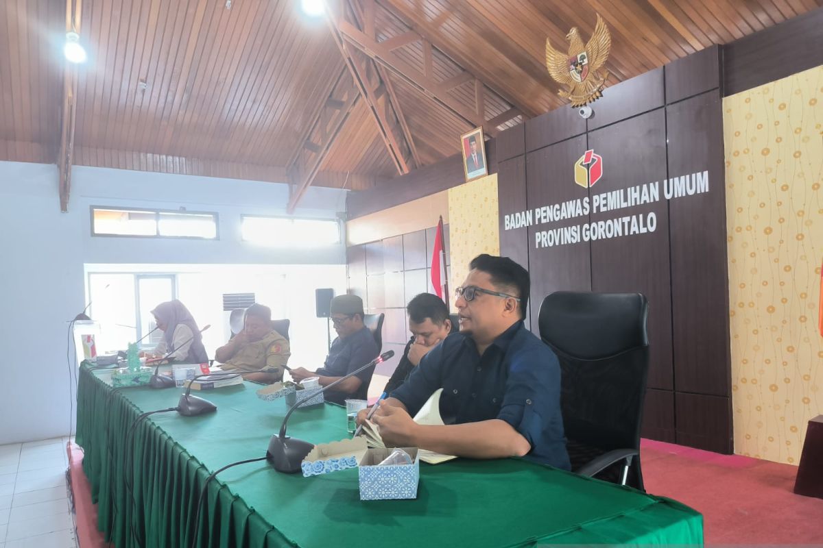 Bawaslu Gorontalo samakan pendapat dalam penanganan pelanggaran pemilu