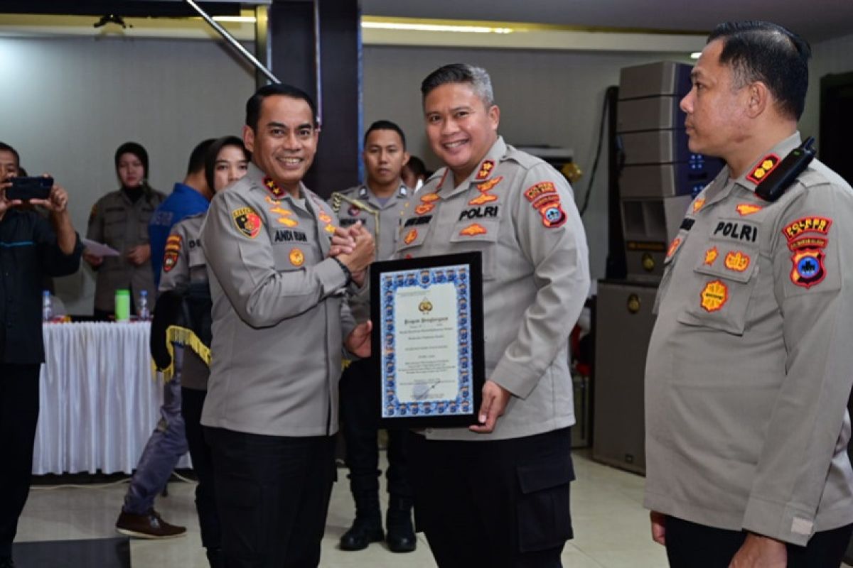 Kapolres Kotabaru: Penghargaan wujud kerja keras seluruh anggota