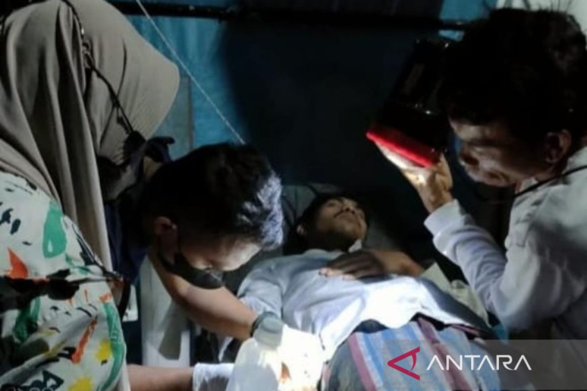 Tujuh orang warga luka-luka akibat gempa magnitudo 4,3 di Cianjur Jawa Barat