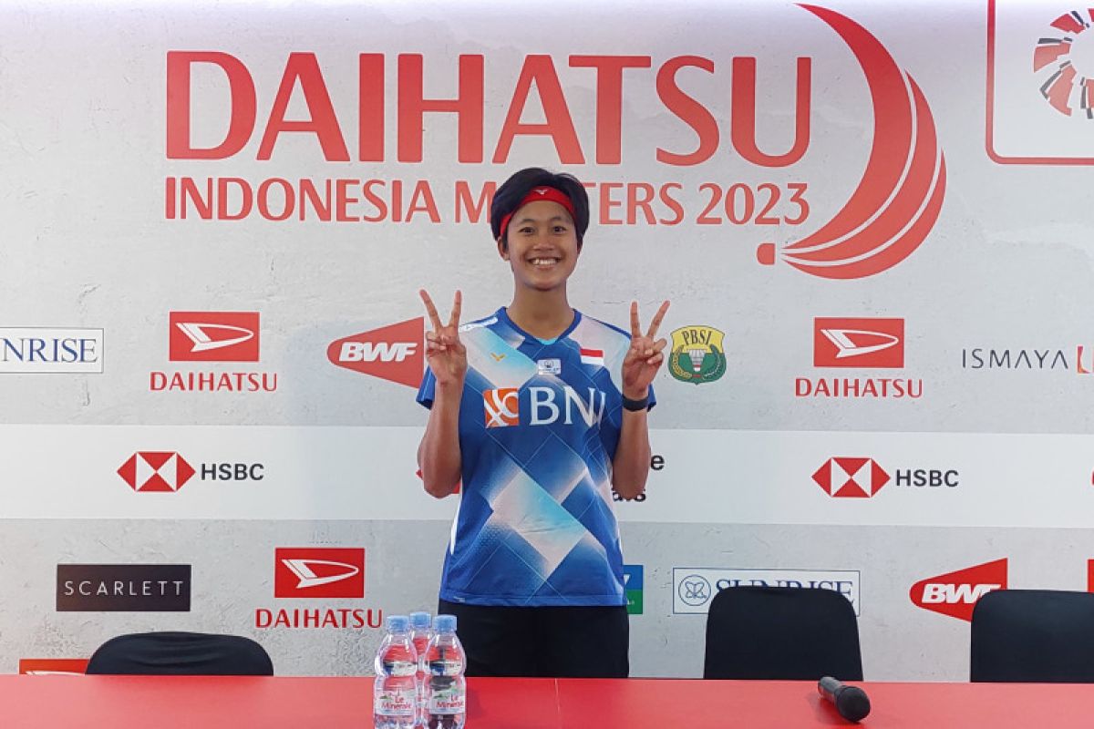 Putri Kusuma Wardani jadikan Indonesia Masters 2023 sebagai ajang pembuktian
