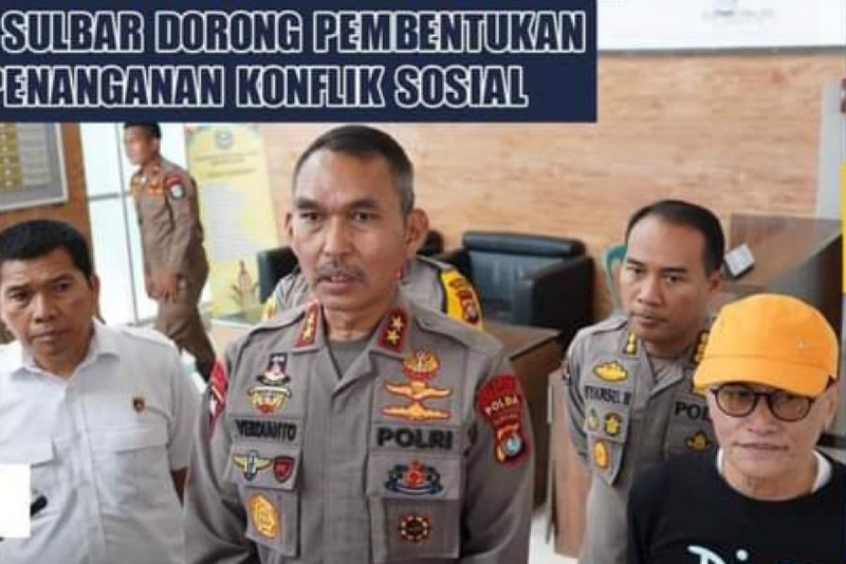 Kapolda Sulbar minta satgas penyelesaian konflik lahan dibentuk