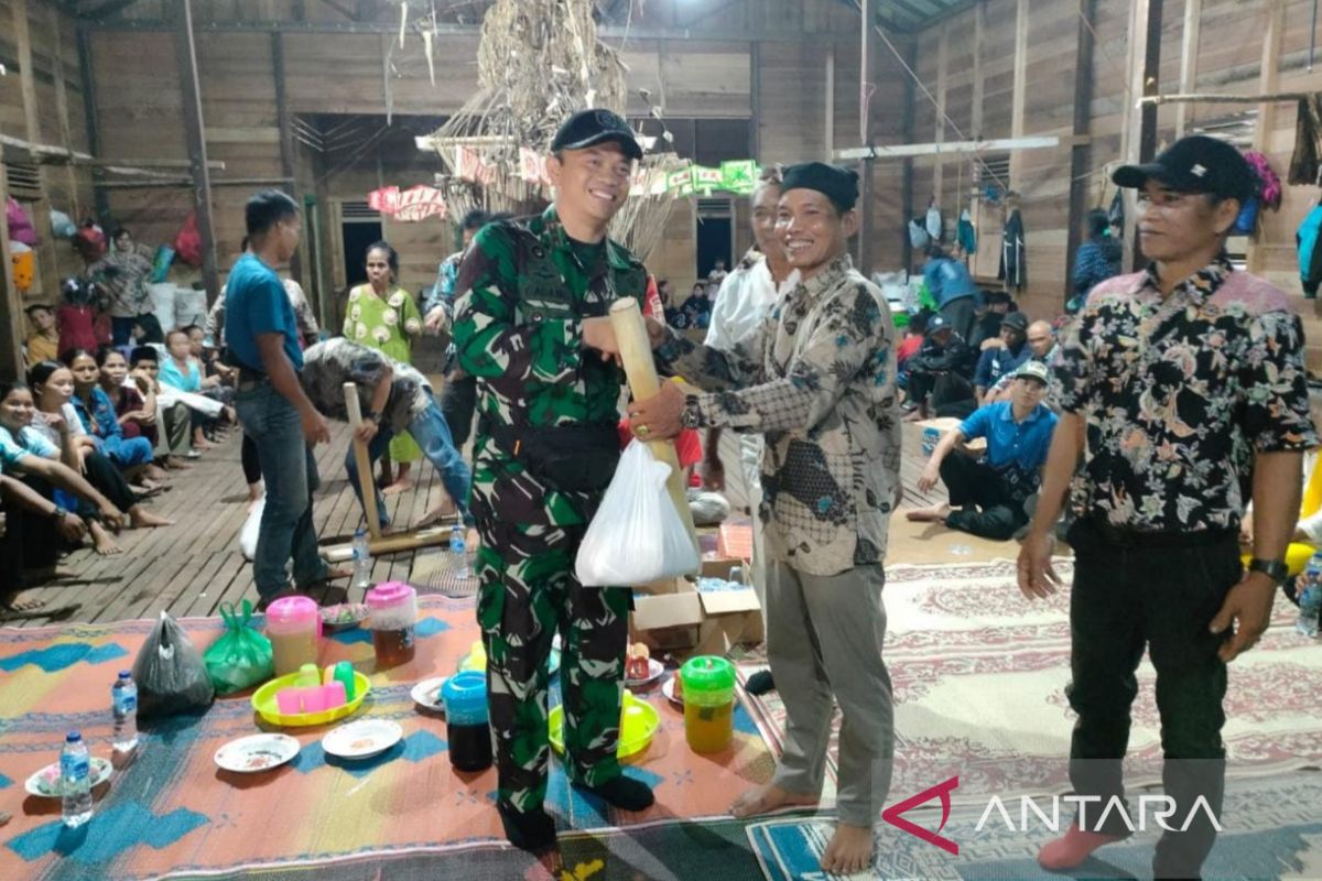 Warga Dayak Meratus dapat perhatian dari Dandim 1002/HST