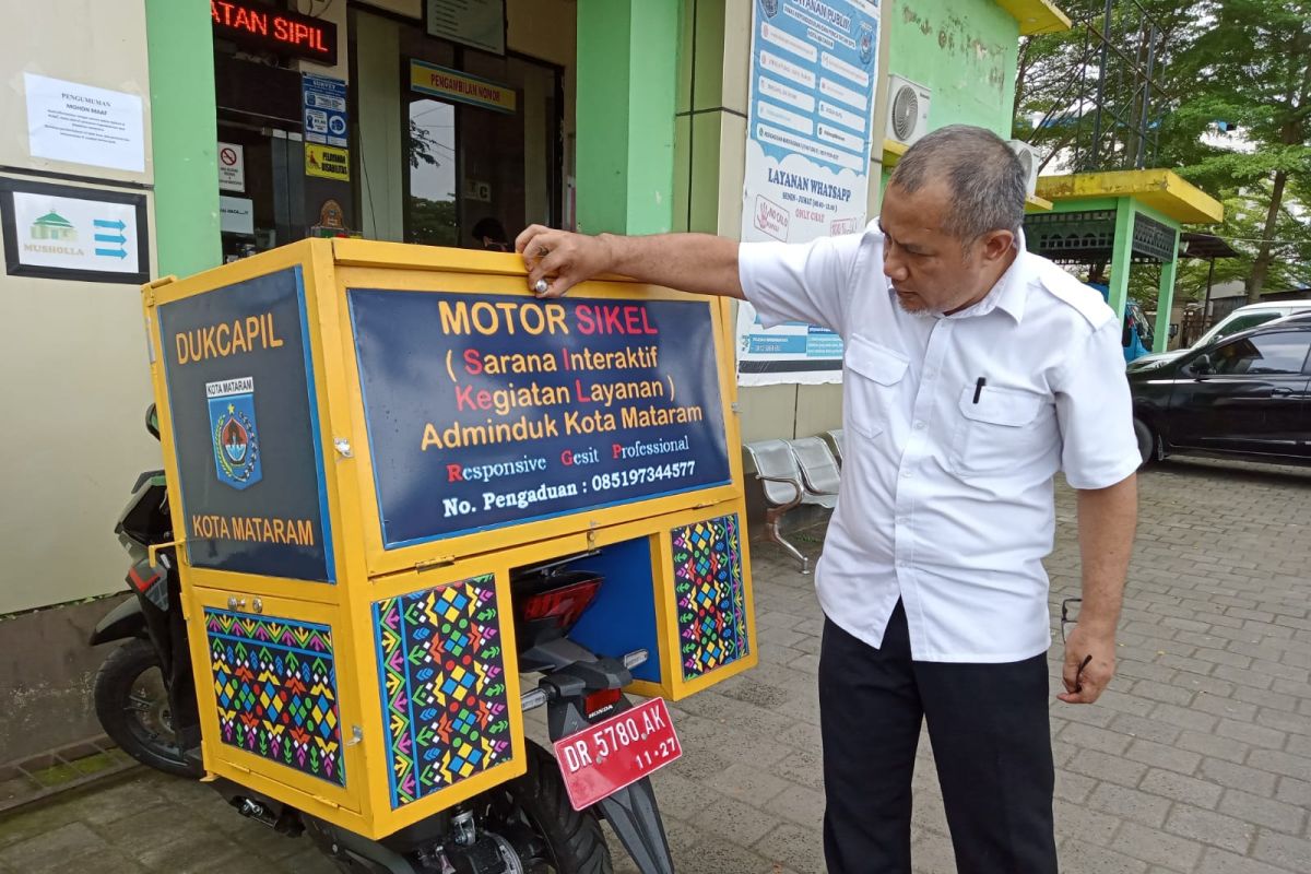 Pemkot Mataram menambah motor layanan adminduk keliling