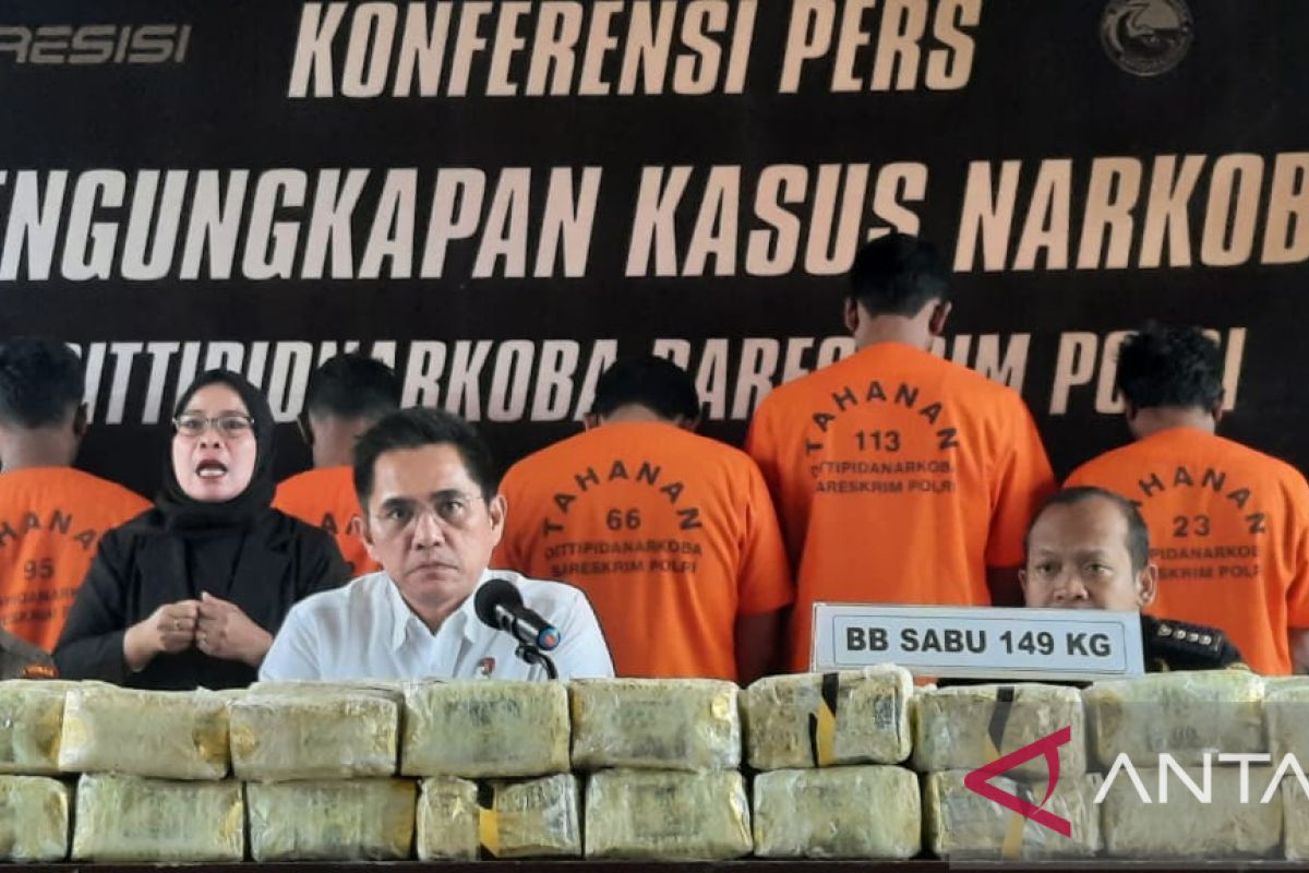 Polisi gagalkan penyeludupan 149 kg sabu-sabu di perairan Bireuen