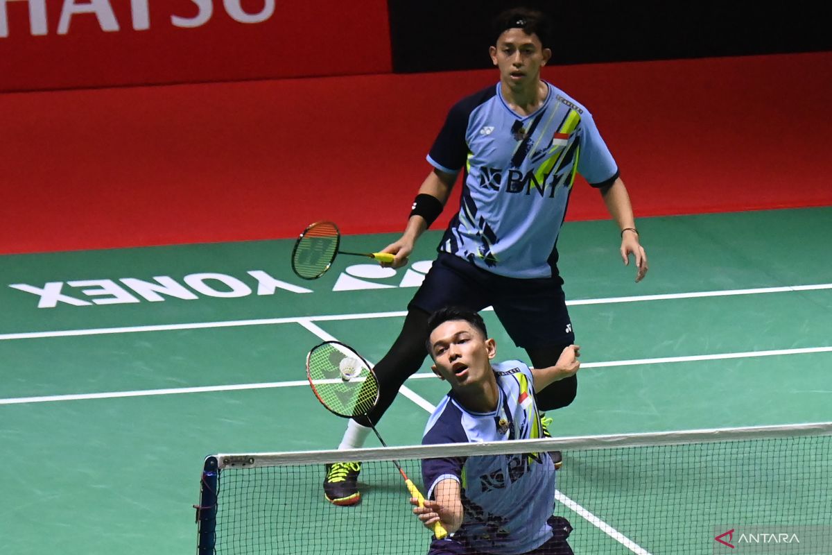 Fajar/Rian melaju ke perempat final Indonesia Masters 2023