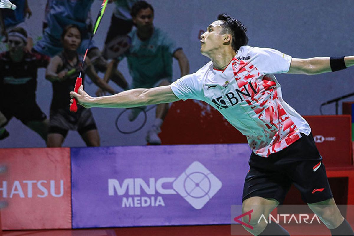 Jonatan bangkit dari ketertinggalan menuju 16 besar Indonesia Masters
