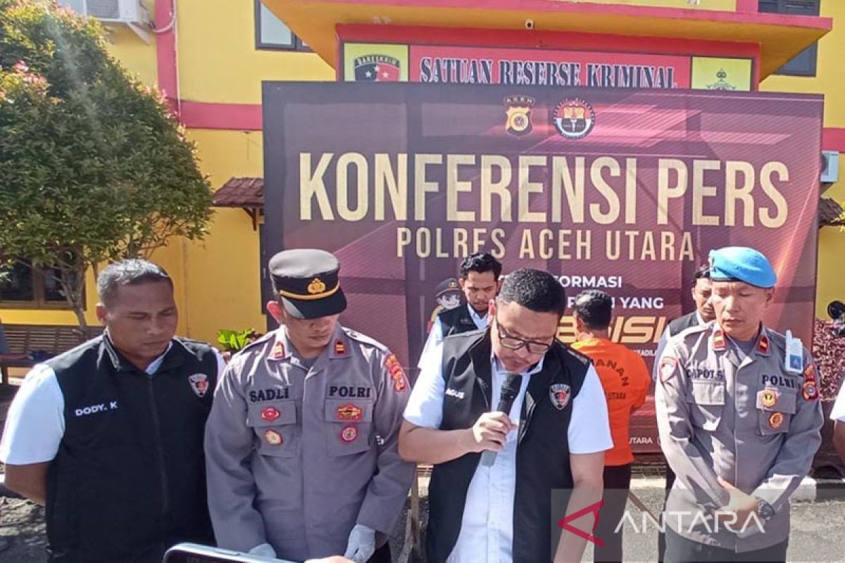 Polisi di Aceh Utara ditabrak dan diseret hingga satu kilometer