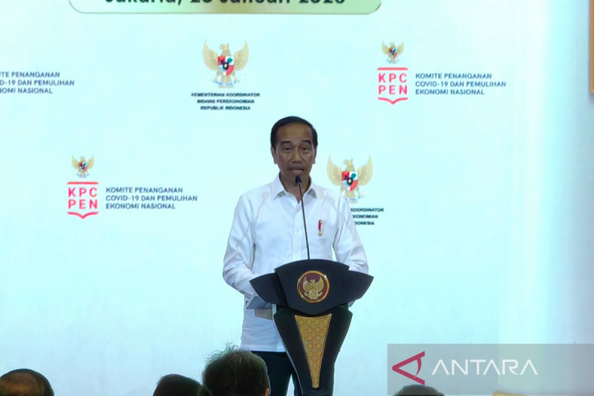 Presiden Jokowi: Indonesia bisa rusuh bila dulu terapkan "lockdown" awal pandemi COVID-19