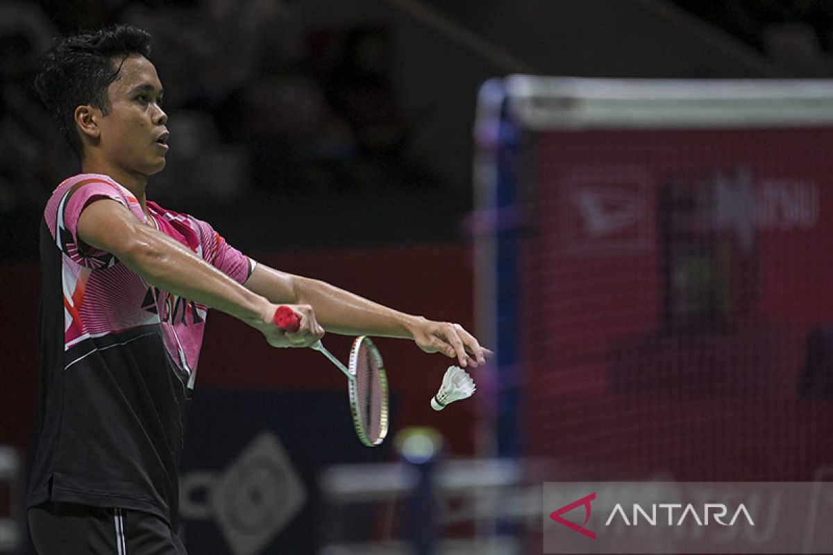 Ginting ke final Singapore Open setelah Kunlavut cedera