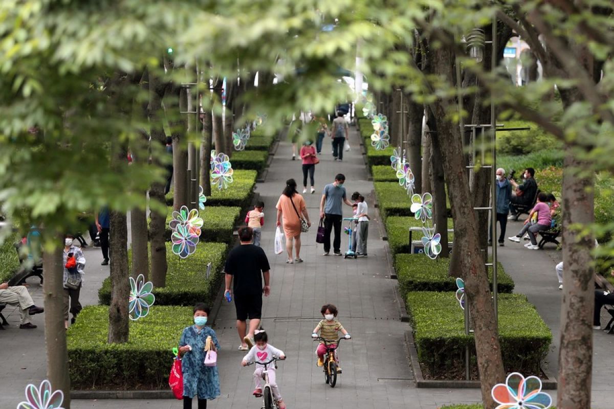 Jumlah taman di Shanghai capai 670