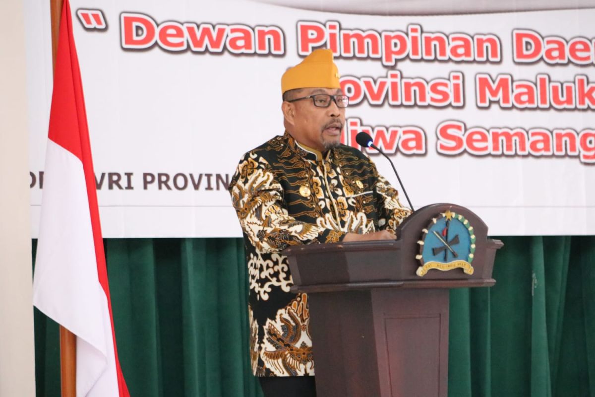 Gubernur Maluku dorong LVRI dapat membangun daerah