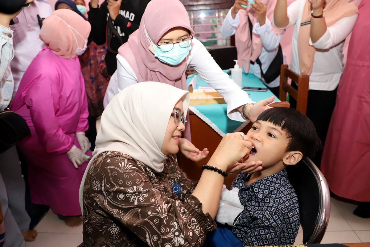 Cegah penularan campak, Dinkes Surabaya tingkatkan cakupan imunisasi MR