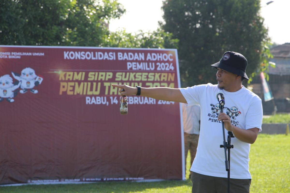 KPU Binjai gelar kesiapan Pemilu 2024