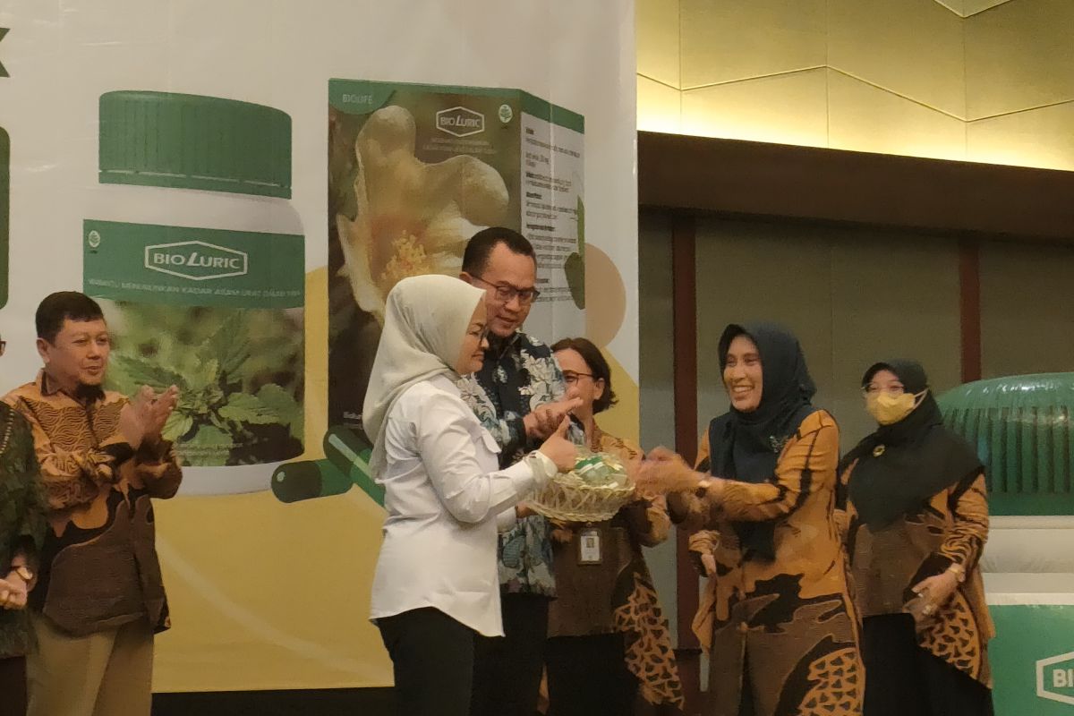 IPB bersama PT Biolife meluncurkan obat asam urat