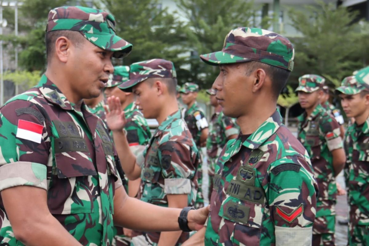 Sebanyak 55 prajurit Kodam Tanjungpura kembali selamat dari Papua
