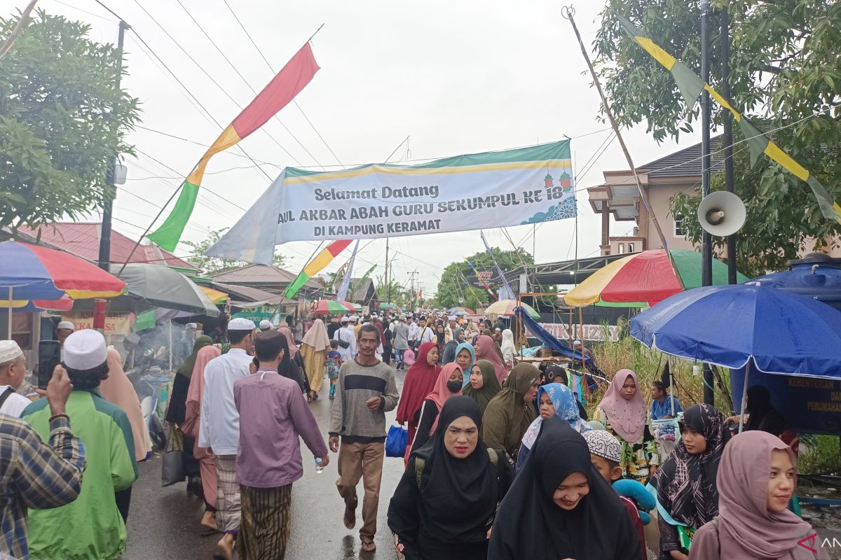 Ribuan jamaah padati pusat haul Guru Sekumpul di Kampung Keramat