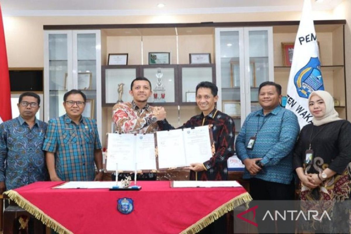 Pemkab Wakatobi beri perlindungan Jamsostek 4.099 pegawai non-ASN