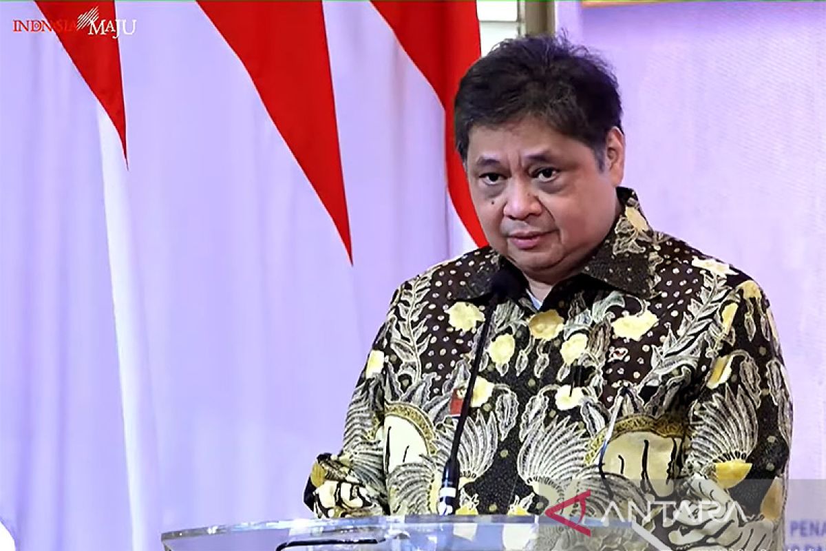 Menko Airlangga perkirakan ekonomi tumbuh 5,3 persen pada 2022