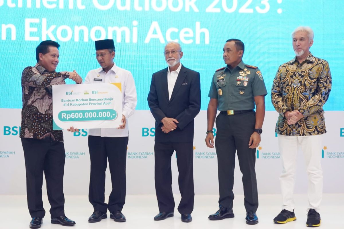 BSI salurkan bantuan Rp600 juta untuk korban banjir di Aceh