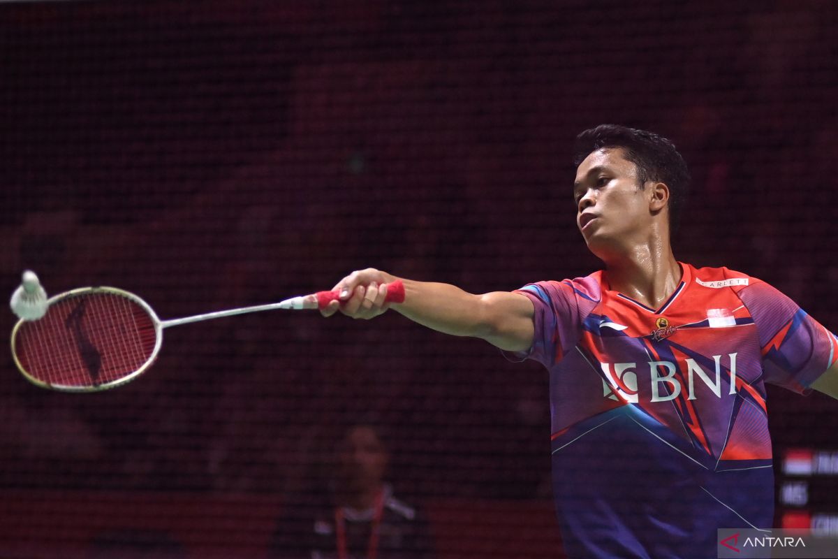 Bulu tangkis: Ginting pertahankan gelar juara Singapore Open