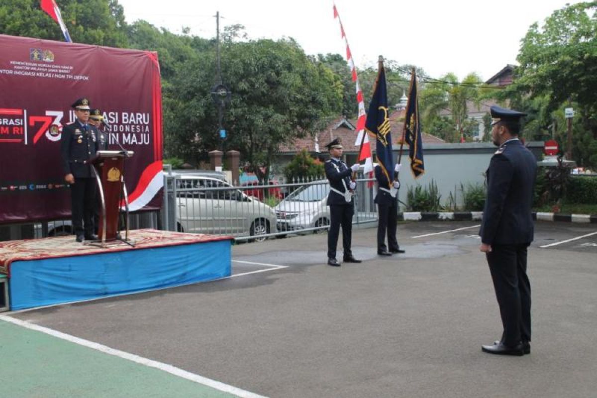 Kantor Imigrasi Depok peringati Hari Bhakti Imigrasi ke-73