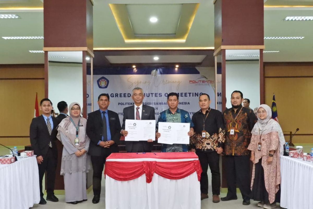 Politeknik Negeri Sambas - PMB Sarawak jalin kerjasama perkuat bidang akademis