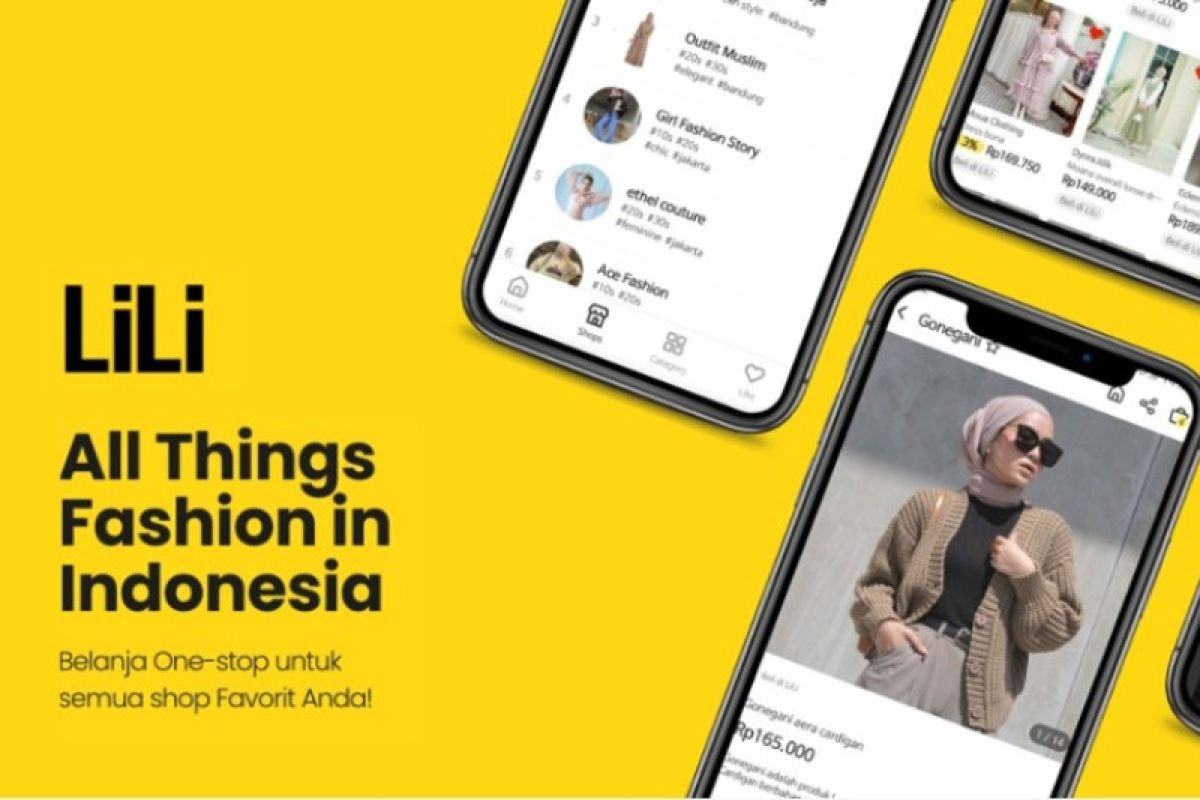 Aplikasi fashion lokal LiLi Style diunduh jutaan milenial dan Gen Z