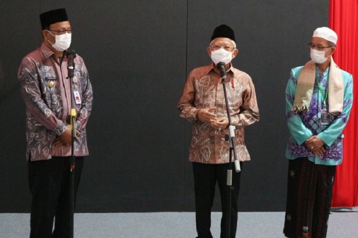 Wapres  Ma'ruf Amin bertolak ke Kalimantan Selatan hadiri Haul Abah Guru Sekumpul