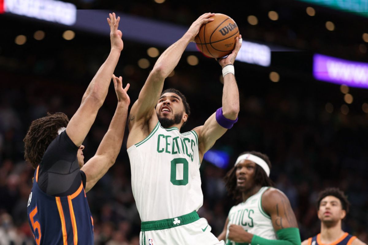 NBA: Celtics terpeleset di overtime, kalah 117-120 dari Knicks