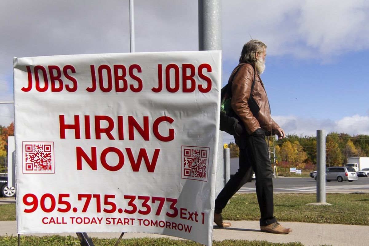 Jumlah lowongan pekerjaan di Kanada menyusut pada November 2022