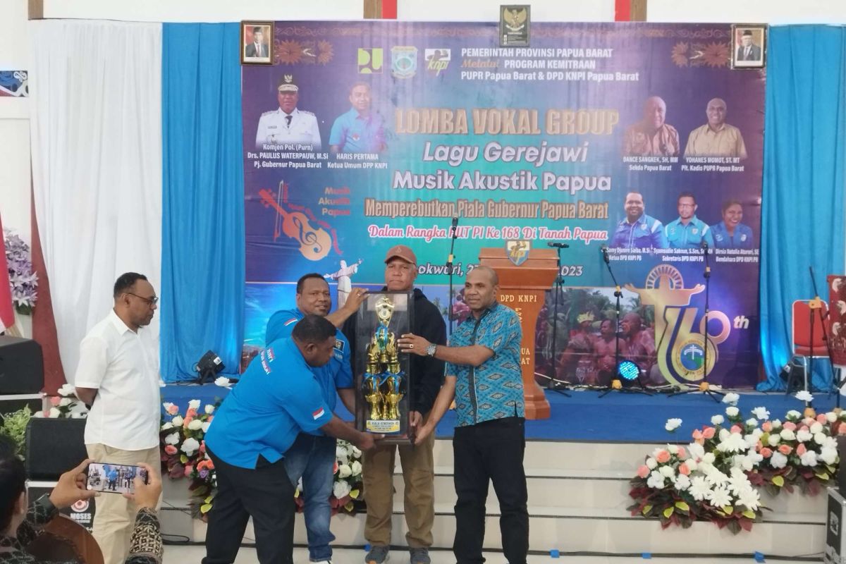 Pemprov Papua Barat selenggarakan lomba musik akustik gerejawi
