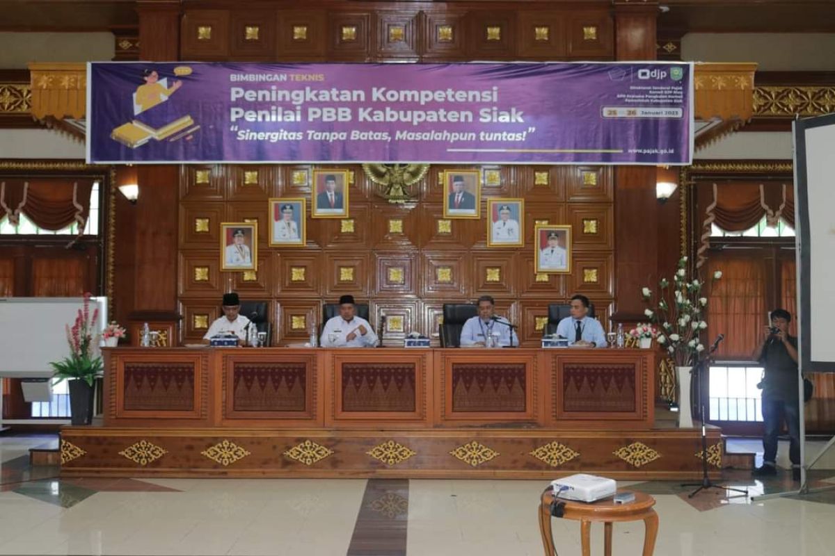 DJP Riau dan BKD Siak tingkatkan kompetensi penilai pajak