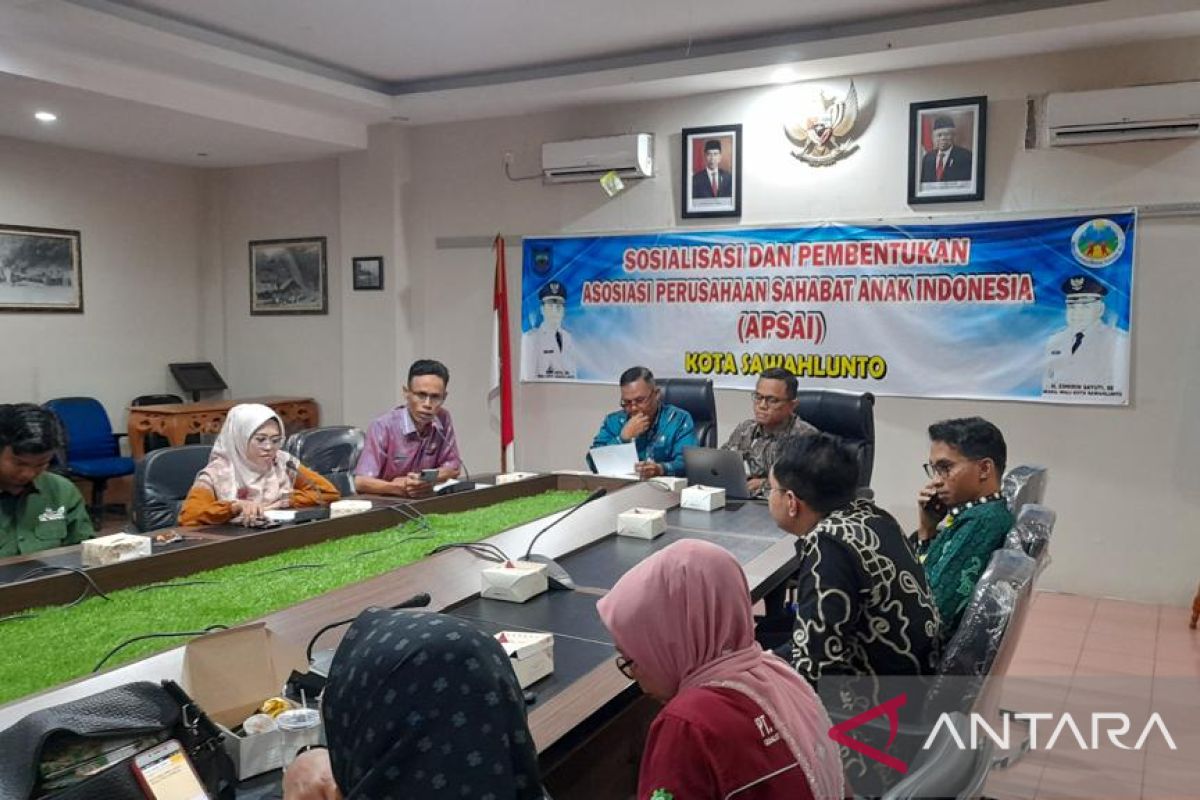 Sawahlunto bentuk asosiasi perusahaan sahabat anak Indonesia daerah, targetkan kota layak anak utama