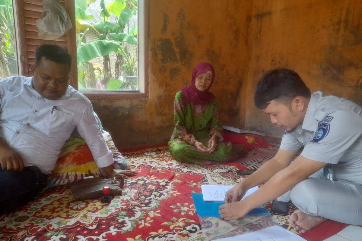 Jasa Raharja Banten serahkan santunan korban Laka Lantas di Munjul Pandeglang