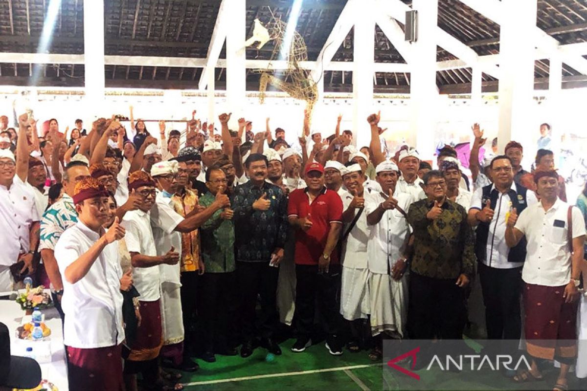 Menteri ATR/BPN proses sertifikat tanah warga di Bali setelah 97 tahun