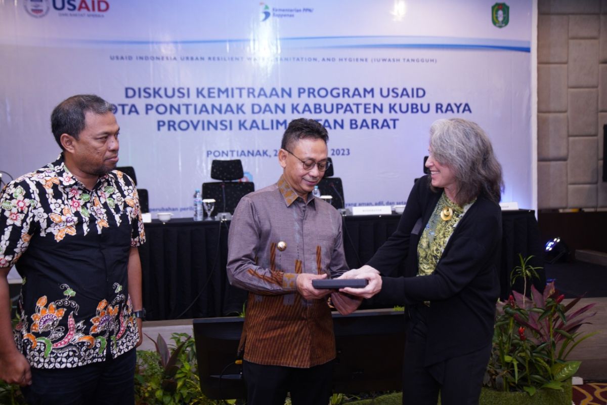 Dua kelurahan di Pontianak jadi Pilot Project Program USAID IUWASH