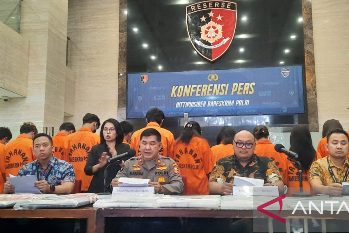 Bareskrim Polri ringkus komplotan judi online iklan di website pemerintah