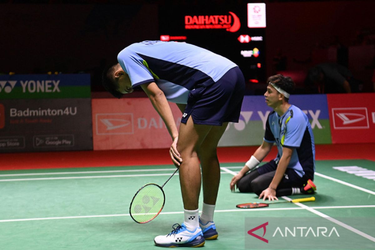Juara satu duia Fajar/Rian tersingkir di Indonesia Masters 2023