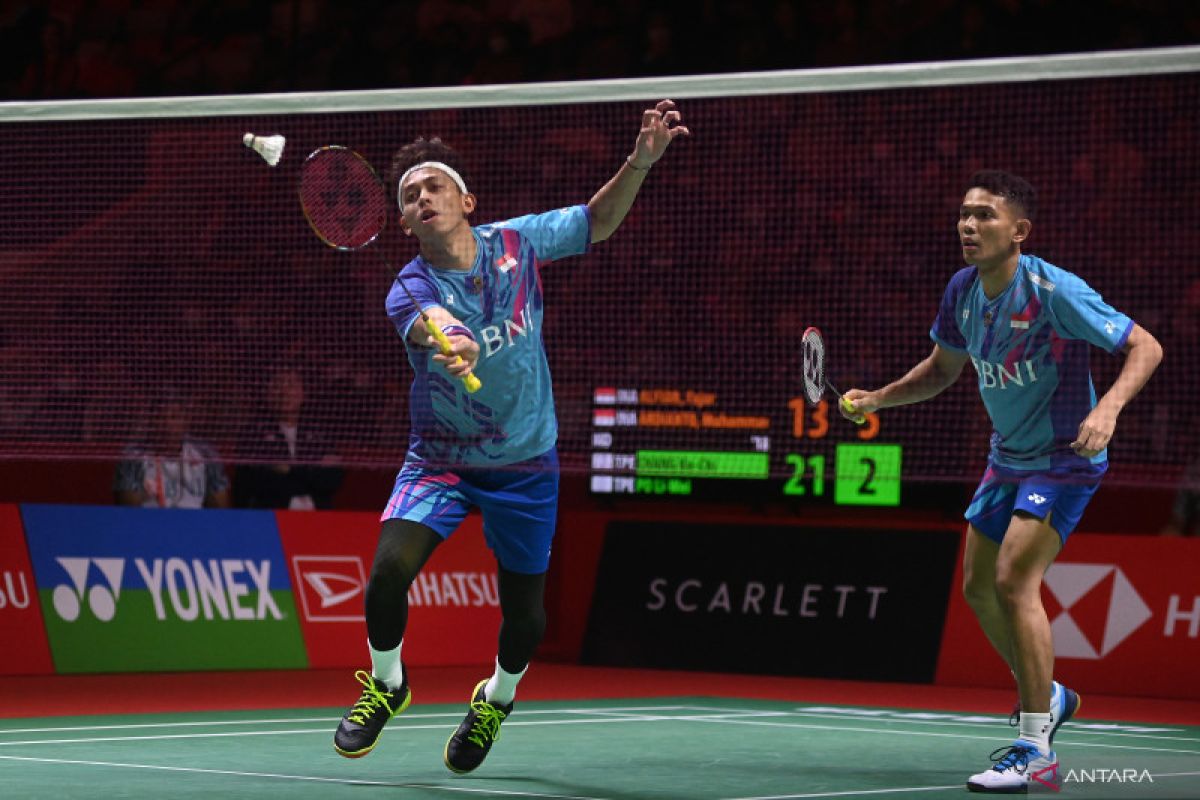 Hasil Indonesia Masters 2023: Fajar/Rian gagal pertahankan gelar juara